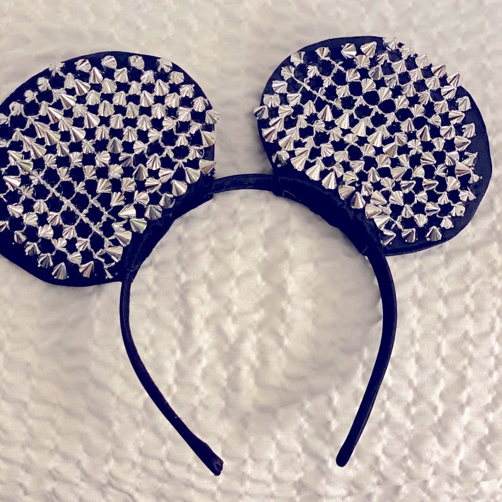 Punk studded Mickey Mouse ears